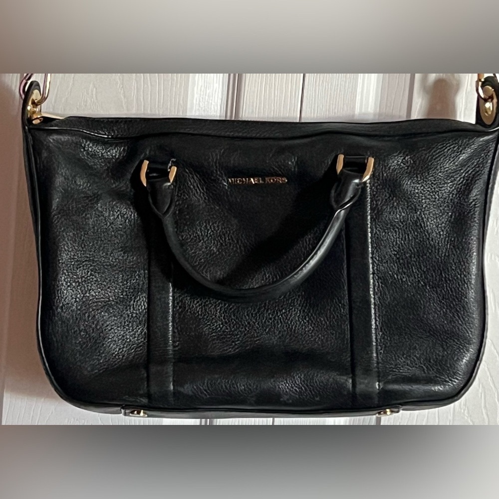 Michael Kors Raven Large Black Satchel
